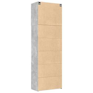 Skříň highboard betonově šedá 80x42,5x249 cm kompozitní dřevo - obrázek 8