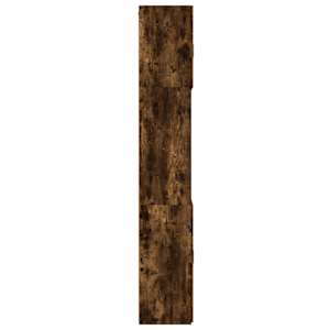Skříň highboard kouřový dub 80 x 42,5 x 249 cm kompozitní dřevo - obrázek 7