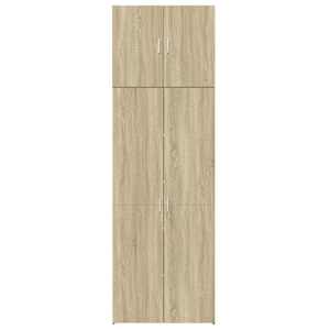 Skříň highboard dub sonoma 80 x 42,5 x 249 cm kompozitní dřevo - obrázek 5