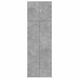 Skříň highboard betonově šedá 80x42,5x249 cm kompozitní dřevo - obrázek 5
