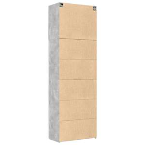 Skříň highboard betonově šedá 80x42,5x249 cm kompozitní dřevo - obrázek 8