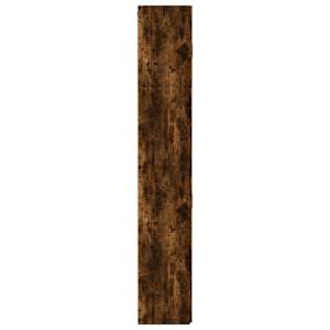 Skříň highboard kouřový dub 80 x 42,5 x 249 cm kompozitní dřevo - obrázek 7