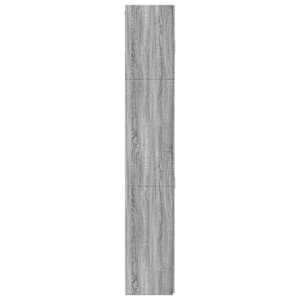Skříň highboard šedá sonoma 80 x 42,5 x 249 cm kompozitní dřevo - obrázek 7