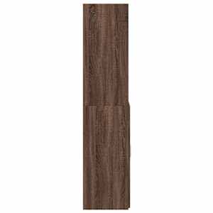 Skříň highboard hnědý dub 70 x 42,5 x 185 cm kompozitní dřevo - obrázek 5