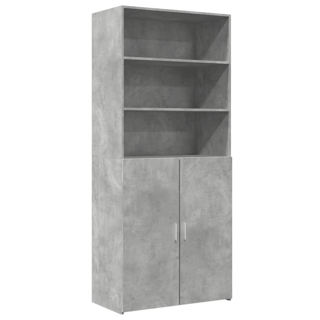 vidaXL Skříň highboard betonově šedá 80x42,5x185 cm kompozitní dřevo