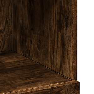 Skříň highboard kouřový dub 80 x 42,5 x 124 cm kompozitní dřevo - obrázek 8