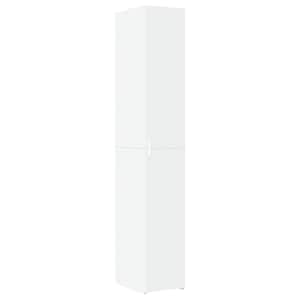 Skříň highboard bílá 30 x 42,5 x 185 cm kompozitní dřevo - obrázek 2