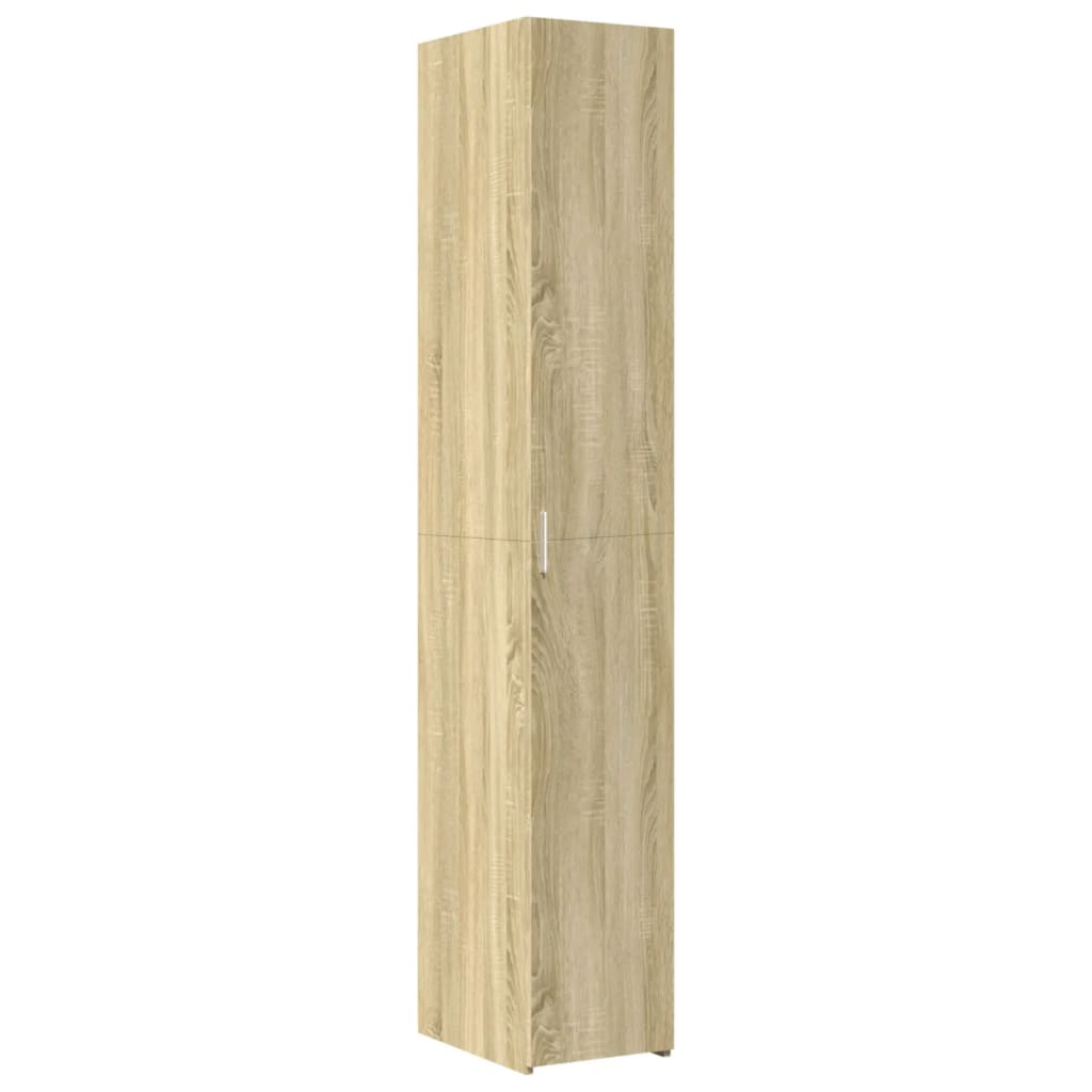 Thumbnail - vidaXL Highboard Sonoma-Eiche 30x42,5x185 cm Holzwerkstoff