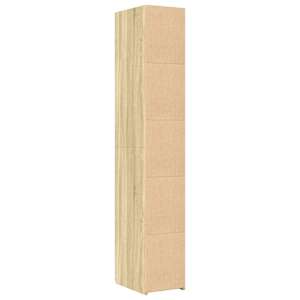 Skříň highboard dub sonoma 30 x 42,5 x 185 cm kompozitní dřevo - obrázek 4