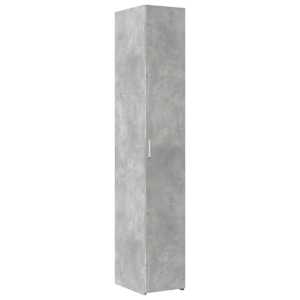 Skříň highboard betonově šedá 30x42,5x185 cm kompozitní dřevo - obrázek 2