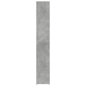 Skříň highboard betonově šedá 30x42,5x185 cm kompozitní dřevo - obrázek 3