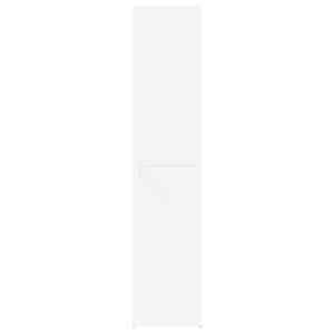 Skříň highboard bílá 40 x 42,5 x 185 cm kompozitní dřevo - obrázek 3