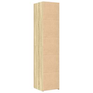 Skříň highboard dub sonoma 40 x 42,5 x 185 cm kompozitní dřevo - obrázek 6
