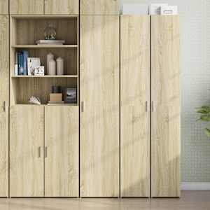 Skříň highboard dub sonoma 40 x 42,5 x 185 cm kompozitní dřevo - obrázek 1