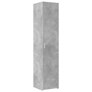 Skříň highboard betonově šedá 40x42,5x185 cm kompozitní dřevo - obrázek 2