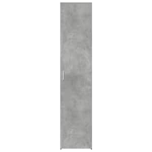 Skříň highboard betonově šedá 40x42,5x185 cm kompozitní dřevo - obrázek 3