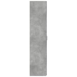 Skříň highboard betonově šedá 40x42,5x185 cm kompozitní dřevo - obrázek 5