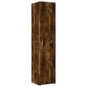 Skříň highboard kouřový dub 40 x 42,5 x 185 cm kompozitní dřevo - obrázek 2