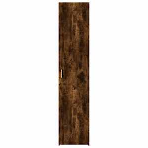 Skříň highboard kouřový dub 40 x 42,5 x 185 cm kompozitní dřevo - obrázek 4
