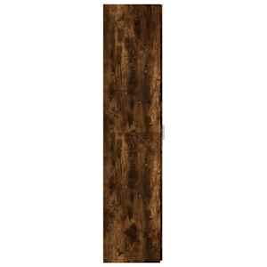Skříň highboard kouřový dub 40 x 42,5 x 185 cm kompozitní dřevo - obrázek 5