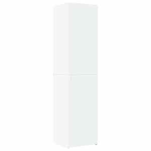 Skříň highboard bílá 45 x 42,5 x 185 cm kompozitní dřevo - obrázek 2