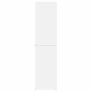 Skříň highboard bílá 45 x 42,5 x 185 cm kompozitní dřevo - obrázek 4