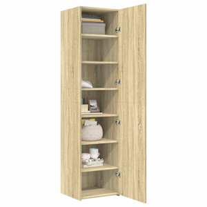 Skříň highboard dub sonoma 45 x 42,5 x 185 cm kompozitní dřevo - obrázek 3