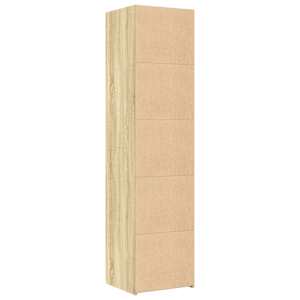 Skříň highboard dub sonoma 45 x 42,5 x 185 cm kompozitní dřevo - obrázek 6