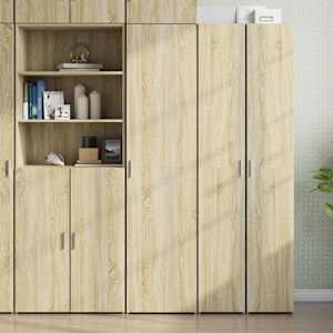 Skříň highboard dub sonoma 45 x 42,5 x 185 cm kompozitní dřevo - obrázek 1