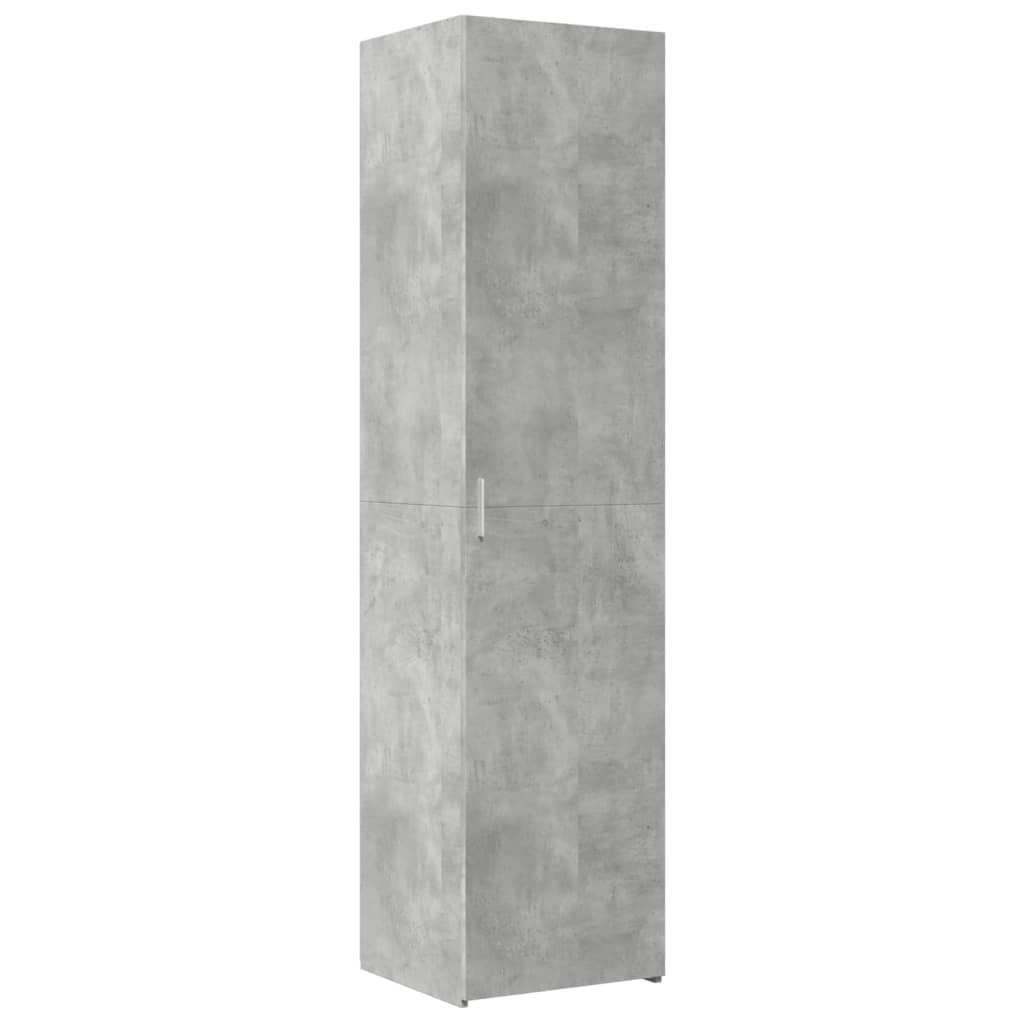 vidaXL Skříň highboard betonově šedá 45x42,5x185 cm kompozitní dřevo