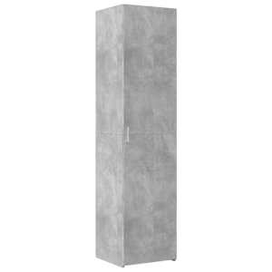 Skříň highboard betonově šedá 45x42,5x185 cm kompozitní dřevo - obrázek 2