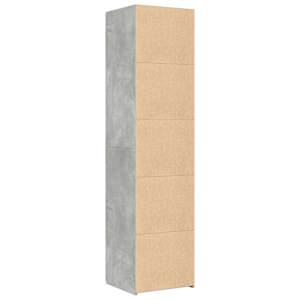Skříň highboard betonově šedá 45x42,5x185 cm kompozitní dřevo - obrázek 6