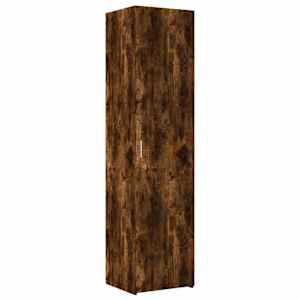 Skříň highboard kouřový dub 45 x 42,5 x 185 cm kompozitní dřevo - obrázek 2