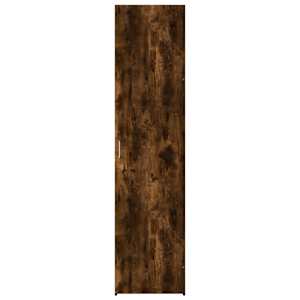 Skříň highboard kouřový dub 45 x 42,5 x 185 cm kompozitní dřevo - obrázek 3