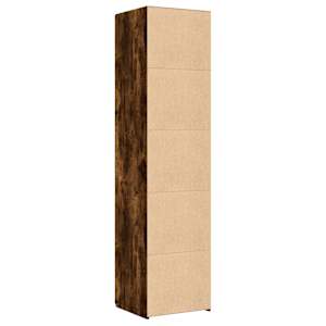 Skříň highboard kouřový dub 45 x 42,5 x 185 cm kompozitní dřevo - obrázek 4
