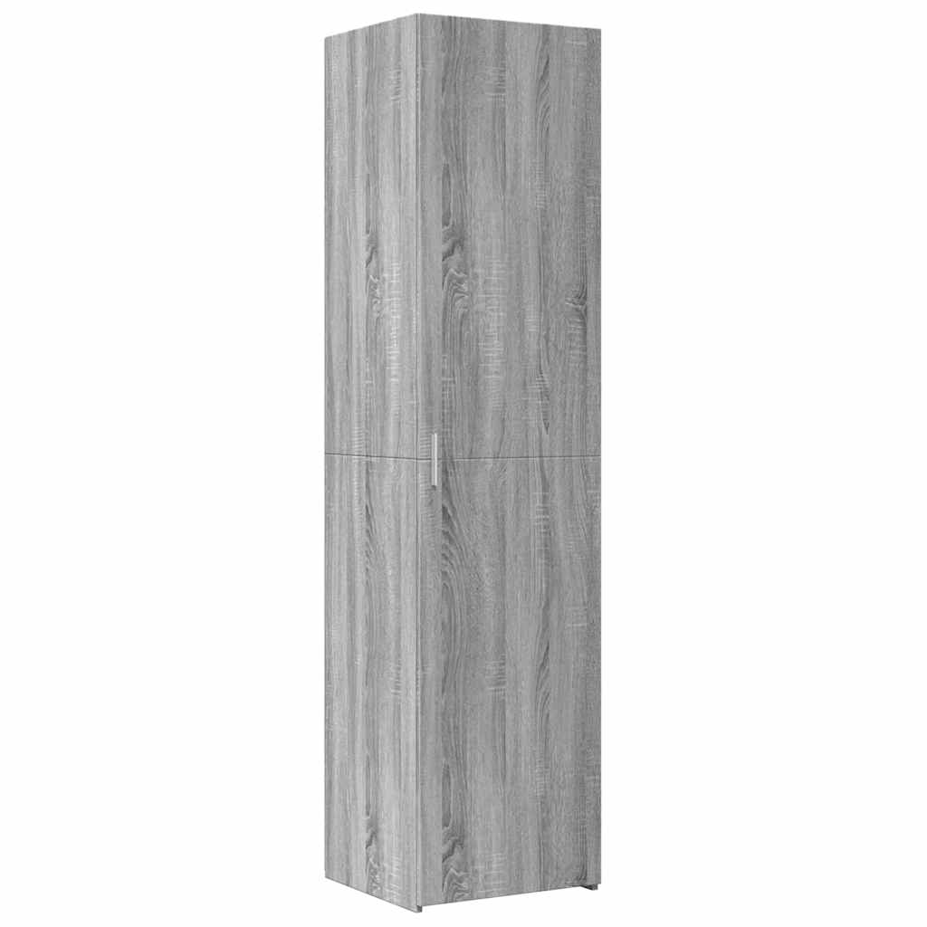 Thumbnail - vidaXL Highboard Grau Sonoma 45x42,5x185 cm Holzwerkstoff