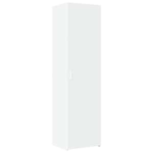Skříň highboard bílá 50 x 42,5 x 185 cm kompozitní dřevo - obrázek 2