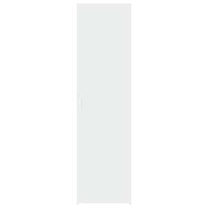 Skříň highboard bílá 50 x 42,5 x 185 cm kompozitní dřevo - obrázek 4