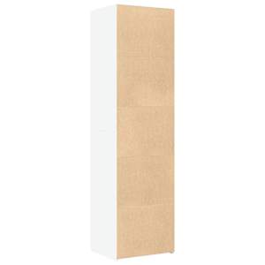 Skříň highboard bílá 50 x 42,5 x 185 cm kompozitní dřevo - obrázek 6