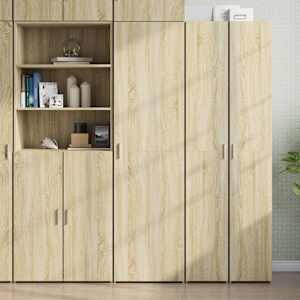 Skříň highboard dub sonoma 50 x 42,5 x 185 cm kompozitní dřevo - obrázek 1