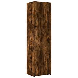 Skříň highboard kouřový dub 50 x 42,5 x 185 cm kompozitní dřevo - obrázek 2