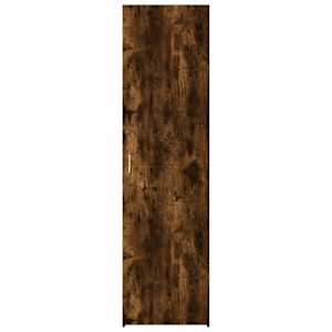 Skříň highboard kouřový dub 50 x 42,5 x 185 cm kompozitní dřevo - obrázek 3