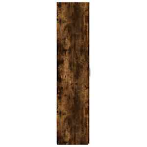 Skříň highboard kouřový dub 50 x 42,5 x 185 cm kompozitní dřevo - obrázek 5