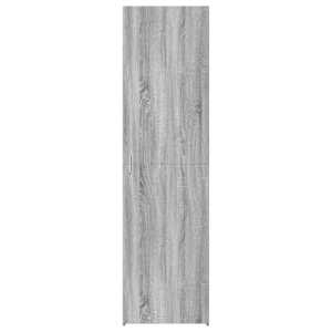 Skříň highboard šedá sonoma 50 x 42,5 x 185 cm kompozitní dřevo - obrázek 4