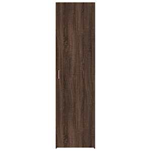 Skříň highboard hnědý dub 50 x 42,5 x 185 cm kompozitní dřevo - obrázek 4