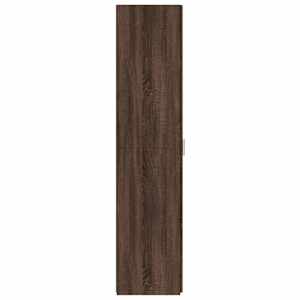 Skříň highboard hnědý dub 50 x 42,5 x 185 cm kompozitní dřevo - obrázek 5
