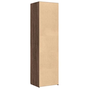 Skříň highboard hnědý dub 50 x 42,5 x 185 cm kompozitní dřevo - obrázek 6