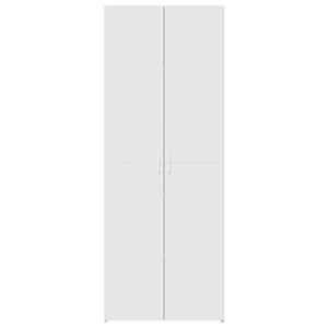 Skříň highboard bílá 70 x 42,5 x 185 cm kompozitní dřevo - obrázek 4