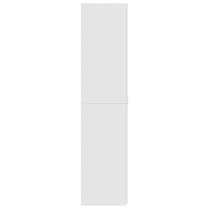 Skříň highboard bílá 70 x 42,5 x 185 cm kompozitní dřevo - obrázek 5