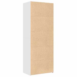 Skříň highboard bílá 70 x 42,5 x 185 cm kompozitní dřevo - obrázek 6